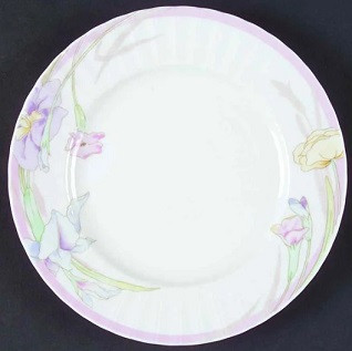Pink Melody Round Salad Plate