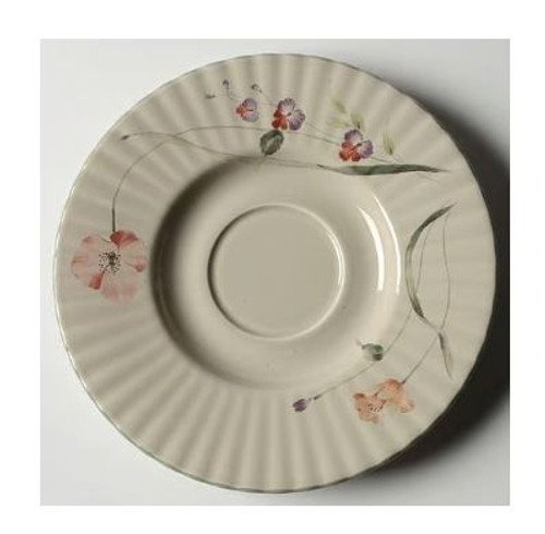 Pink Poppy Mikasa Saucer Only