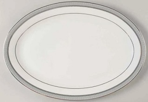 Platinum Crown  Mikasa 14 Inch Oval Platter