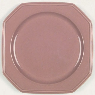 Rose Gray Dinner Plate