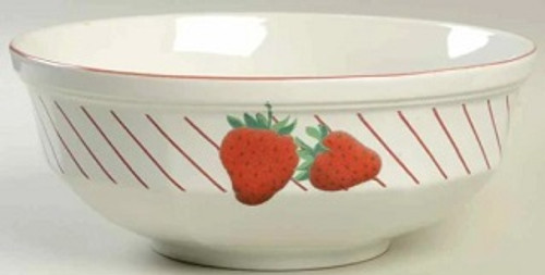 Strawberries Mikasa Round Vegetable