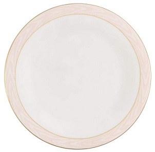 Silk Moire Round Salad Plate