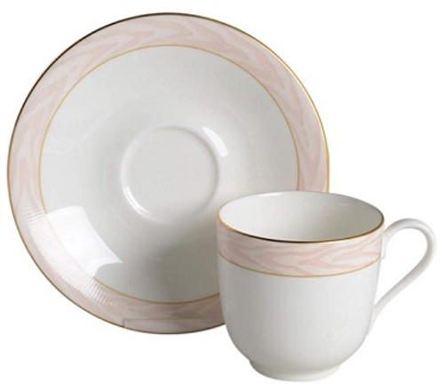 Silk Moire Mikasa Cup And Sauc