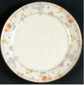 Spring Garden Bread and Butter Plate