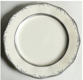 Sterling Lace Round Salad Plate