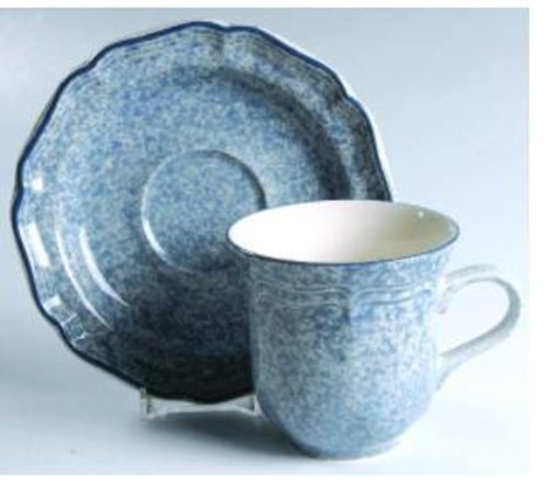 Stoneworks Blue Mikasa Cup And Saucer