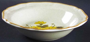 Sunnyside Round Vegetable or Serving Bowl