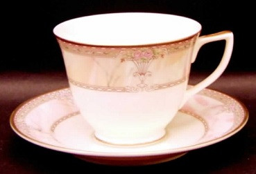 Venetian Cup and Saucer
