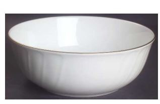 Wedding Band Round Vegetable or Serving Bowl