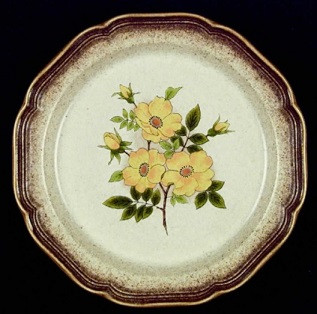 Wild Rose Dinner Plate
