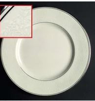 Bridal Veil Dinner Plate