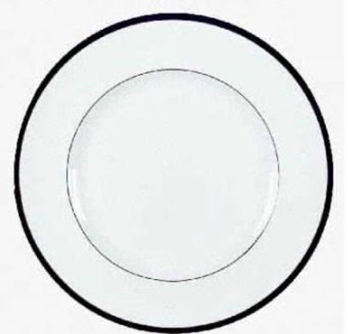 Saturn Black Minton  Dinner Plate
