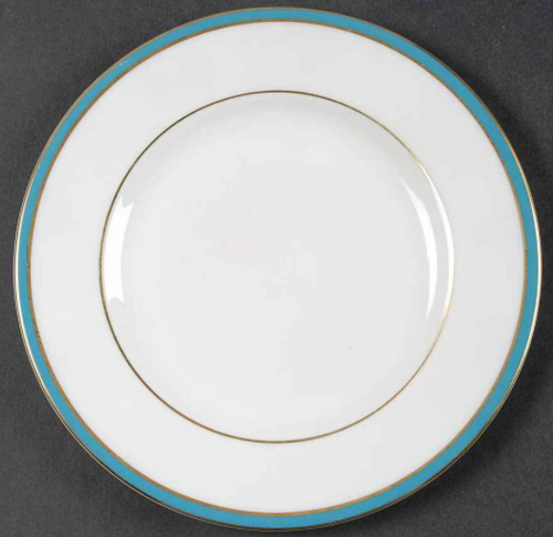 Saturn Turquoise Bread and Butter Plate