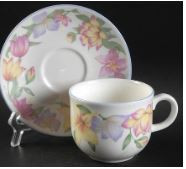Blooms Cup and Saucer