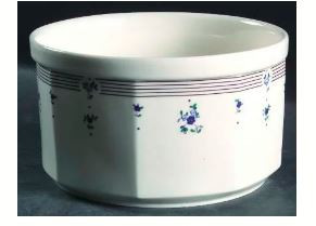 Calico Blue Covered Casserole