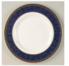 English Brocade Round Salad Plate