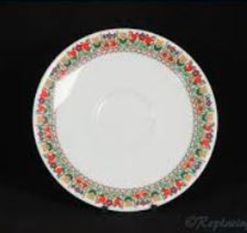 Fireglow Royal Doulton Saucer