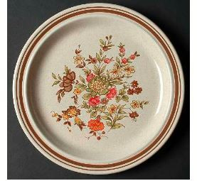 Gaiety Round Salad Plate