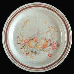 Harvest Time Bread and Butter Plate