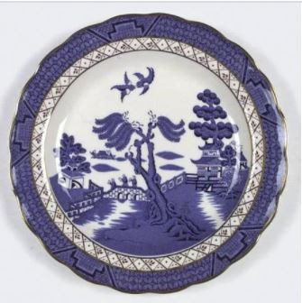 Real Old Willow Dinner Plate