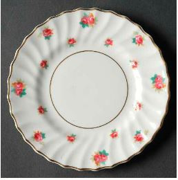 Rosebud Bread and Butter Plate