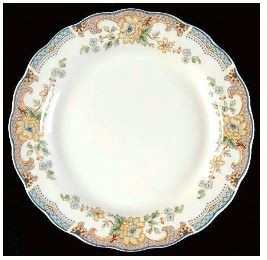 Temple Garden Round Salad Plate