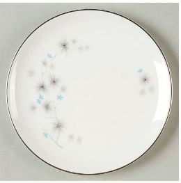 Thistledown Round Salad Plate