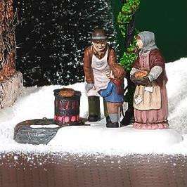 Dickens Village - Chestnut Vendor