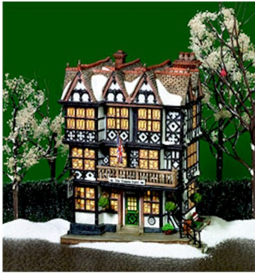 The Timbers Hotel Dickens Village Department 56 Retired