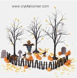 Halloween Village St Of 24 - Original Snow Village