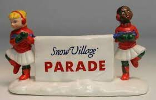 Come Join The Parade  Snow Village  Department 56