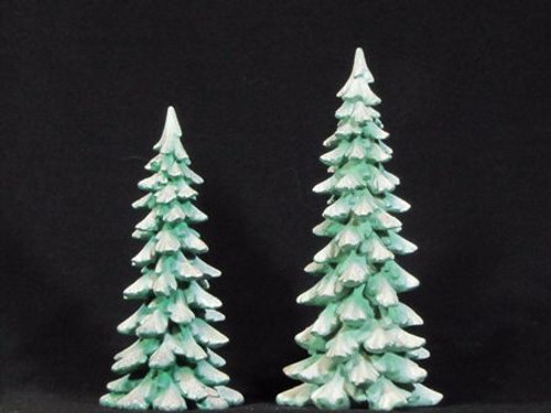 Winter Green Pines Set /2 Village Accessories Department 56