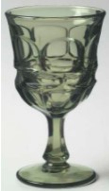 Argus Green Fostoria Water Gob