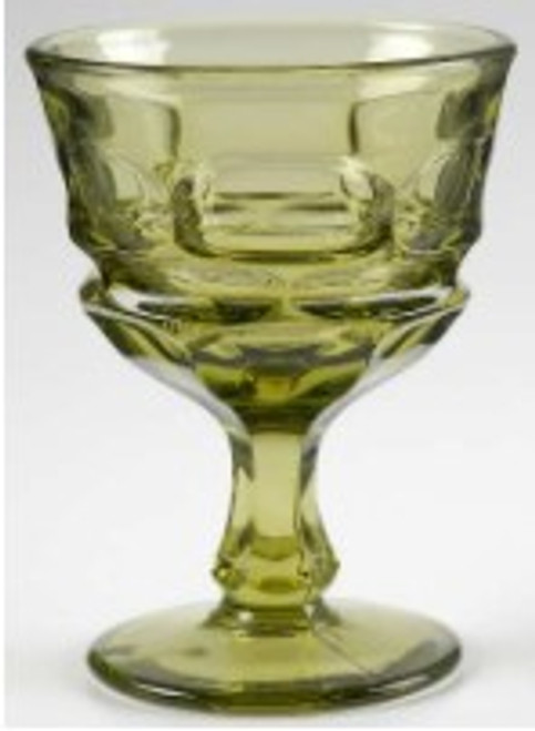 Argus Green Fostoria Sherbet