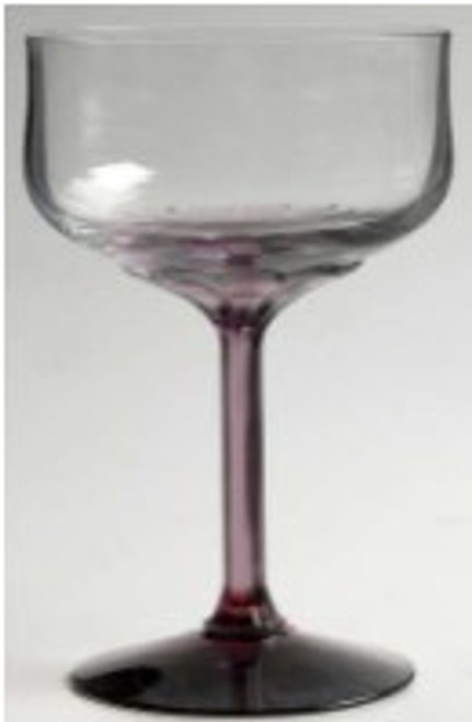 Corsage Plum Fostoria Sherbet