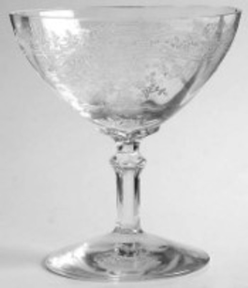 June Clear Fostoria Low Sherbet