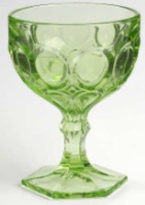 Moonstone Green Fostoria Sherb