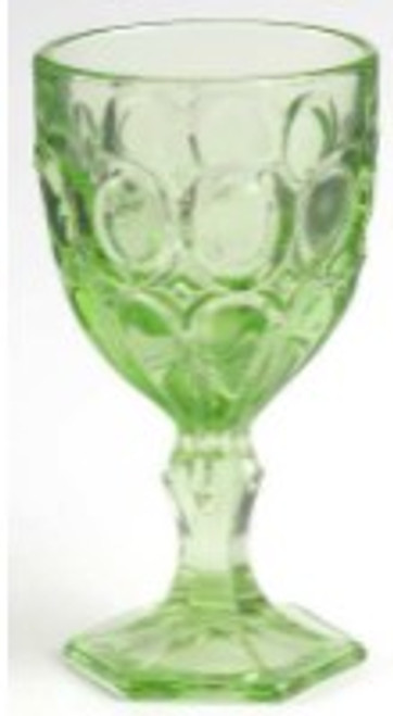 Moonstone Green Fostoria Wine
