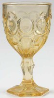 Moonstone Yellow Wine Goblet