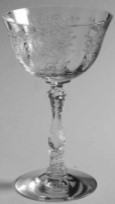 Meadow Rose Cocktail Glass