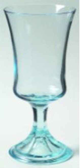 Misty Blue Fostoria Water Goblet