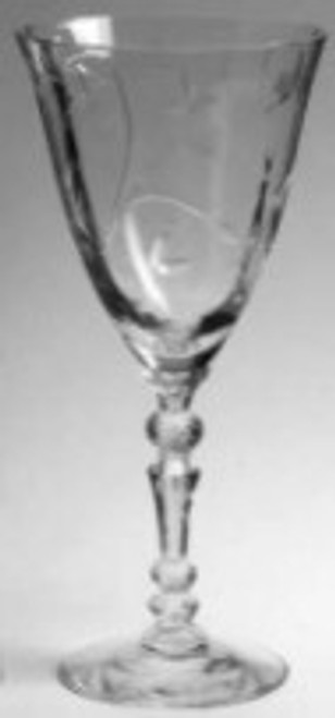 Mulberry Fostoria Water Goblet