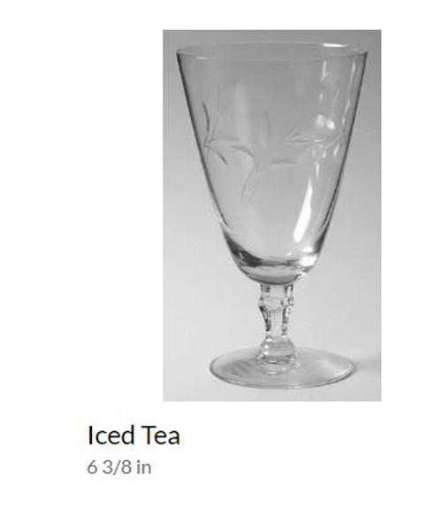 Sweetheart Rose Fostoria Tea