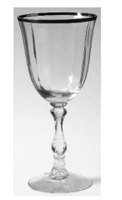 Victoria Fostoria Wine Goblet