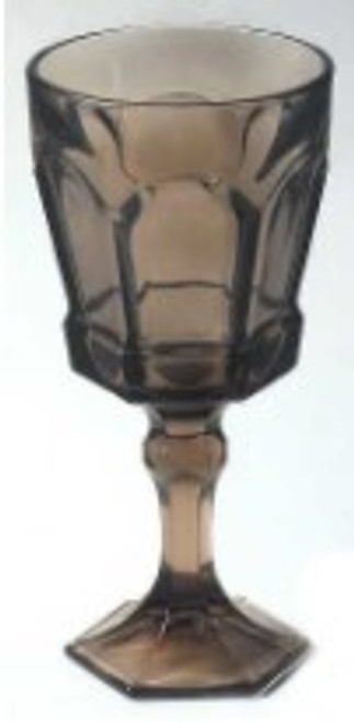 Virginia Brown Fostoria Water Goblet