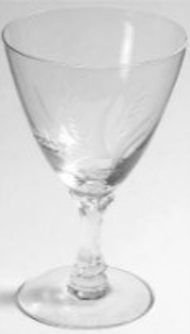 Wheat Fostoria Water Goblet