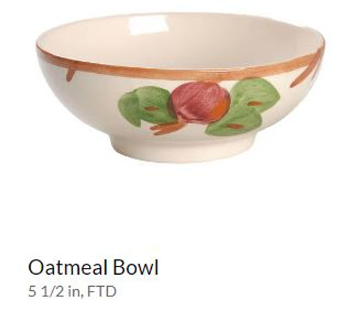 Apple Franciscan Footed Soup C