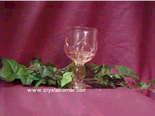 Cabaret Pink Franciscan Water Goblet