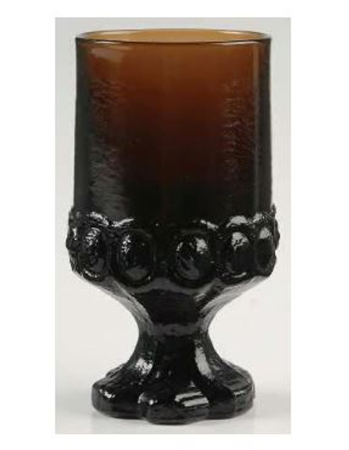 Madeira Brown Franciscan Water Goblet