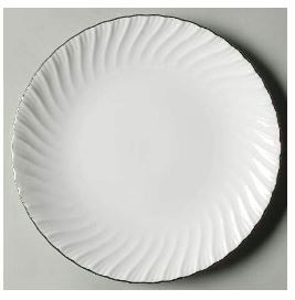 Engagement Round Salad Plate